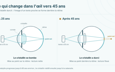 Opération de la presbytie : quelles solutions après 45 ans ?